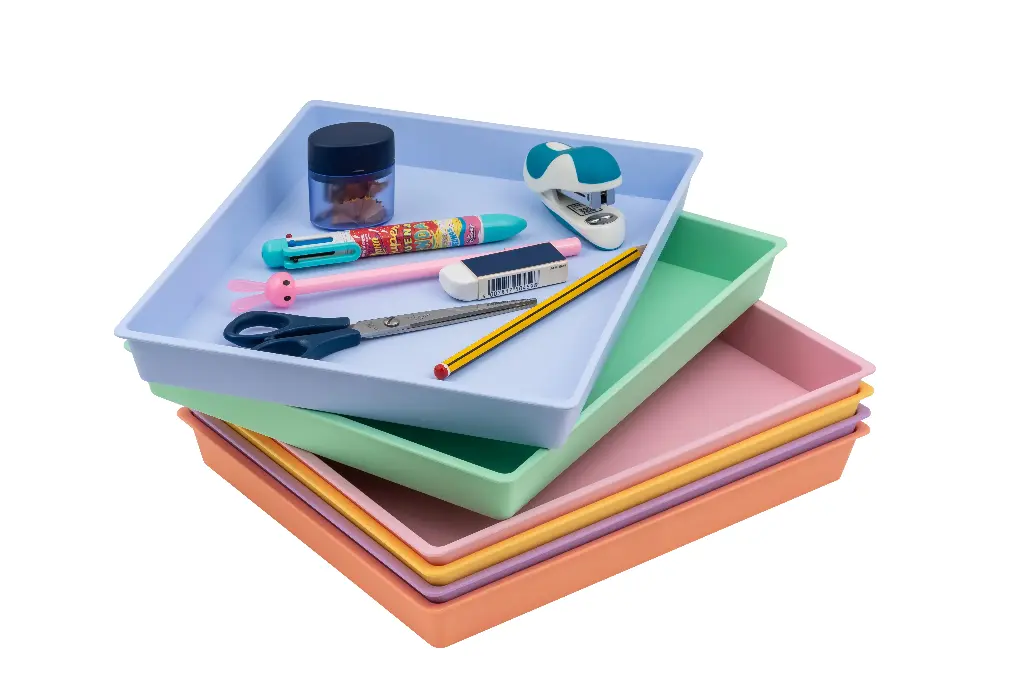 PASTEL ACTIVITY TRAYS, SET OF 6
