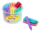 JOVICOLOR PASTEL WASKRAYONS, POT VAN 60