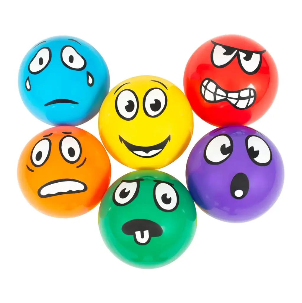 BALLES ÉMOTIONS, LOT DE 6