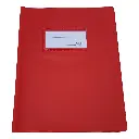 COUVRE-CAHIERS OPAQUES A5 ROUGE, LE LOT DE 10