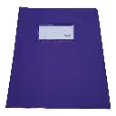 COUVRE-CAHIERS OPAQUES A5 VIOLET, LE LOT DE 10