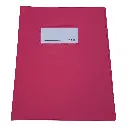 A5 ROZE ONDOORZICHTIGE NOTITIEBOEKOMSLAG, PAK VAN 10