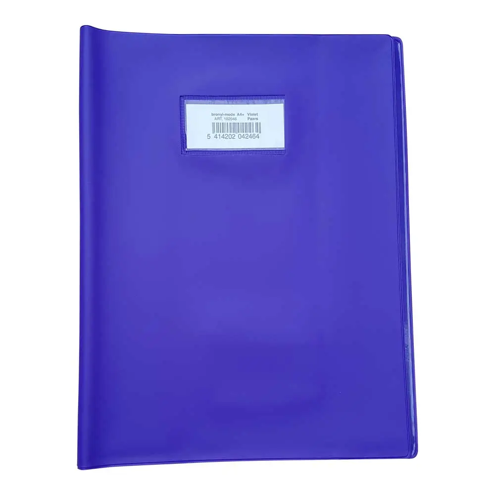 COUVRE-CAHIERS OPAQUES A4+ VIOLET, LE LOT DE 10