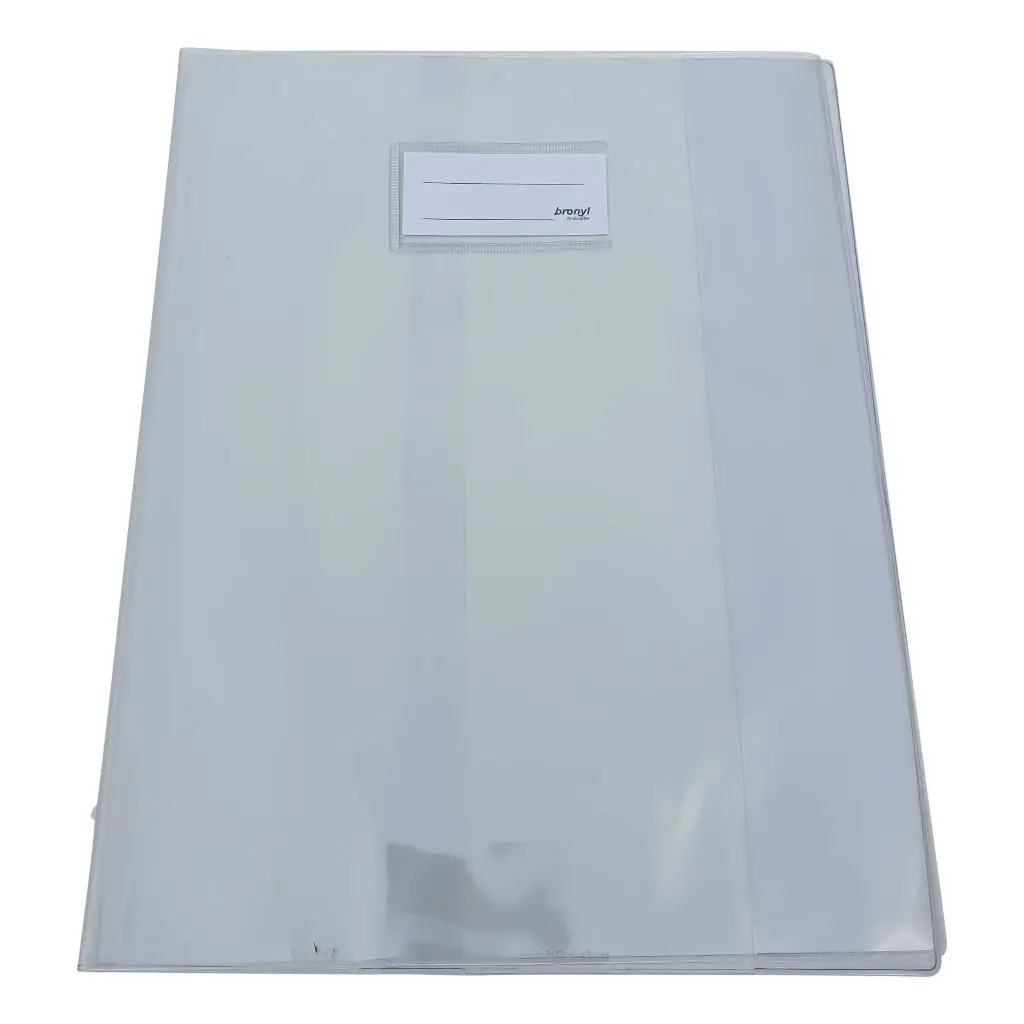 A4+ Kristalltransparente Notizbuchhüllen, 10er-Pack