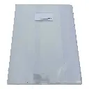 A4+ CRYSTAL TRANSPARENT NOTEBOOK COVERS, PACK OF 10