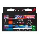 STABILO FREE ACRYLIC T300, SET URBAN