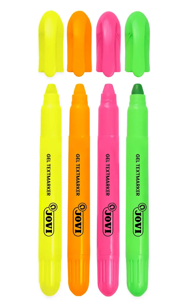 JOVI GEL-TEXTMARKER, 4ER-SET