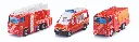 SIKU FIREFIGHTER SET, 3 PIECES