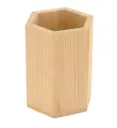 POT À CRAYONS EN BOIS, 9 CM
