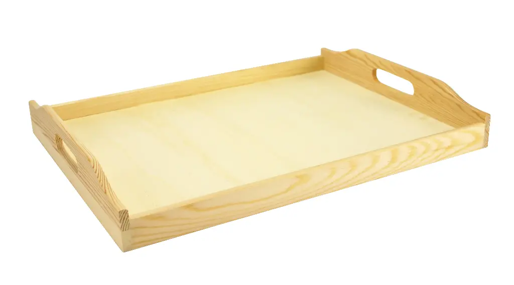 HOLZTABLETT 40X30X5,5 CM, STÜCK