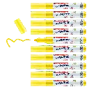 EDDING 14 FUNTASTIC- 3MM YELLOW, BOX OF 10