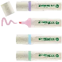 EDDING 24 EcoLine SURLIGNEURS PASTEL, ÉTUI DE 4