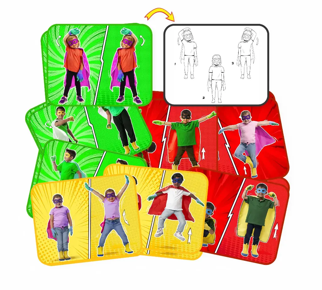„SUPERHELDEN“-TRAININGSKARTEN