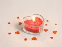 PHOTOPHORE EN VERRE COEUR