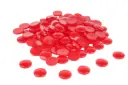 PIERRES TRANSLUCIDES ROUGES, 100 PIÈCES
