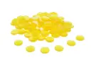 PIERRES TRANSLUCIDES JAUNES, 100 PIÈCES