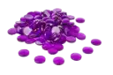 PIERRES TRANSLUCIDES MAUVES, 100 PIÈCES