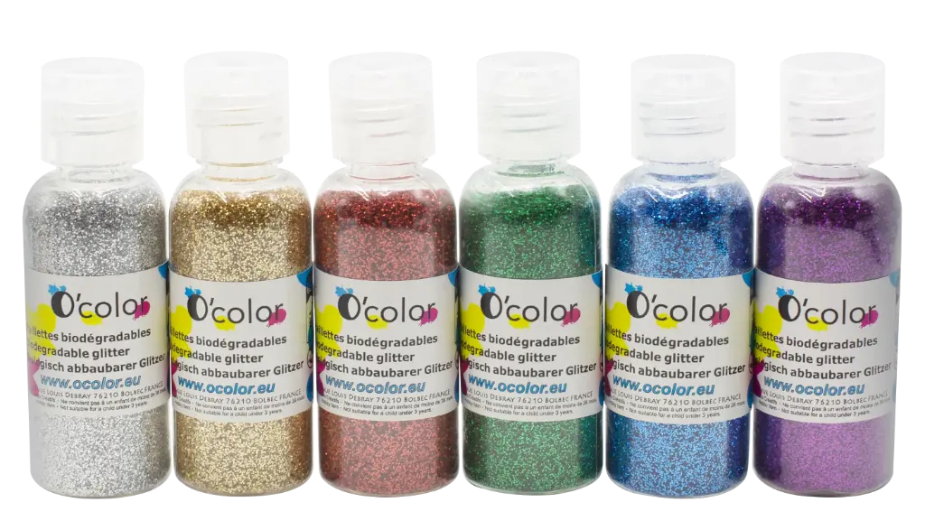 DIAMANTINE BIODÉGRADABLES ULTRAFINES 6X22GR