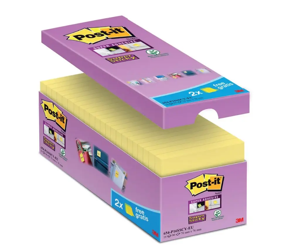 POST-IT 76X76MM/100 FEUILLES