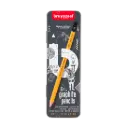 TEENS BUROTEK BOÎTE MÉTALLIQUE 6 CARYONS GRAPHITE
