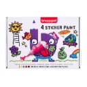 BRUYNZEEL STICKER PAINT, LOT DE 4