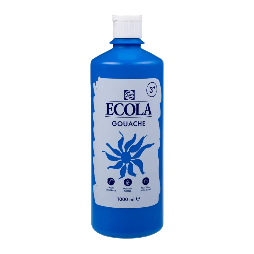 GOUACHE ECOLA BLEU CLAIR 508, 1L  (copie)