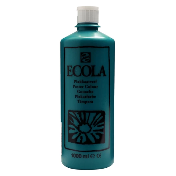 GOUACHE ECOLA VERT FONCÉ 536, 1L