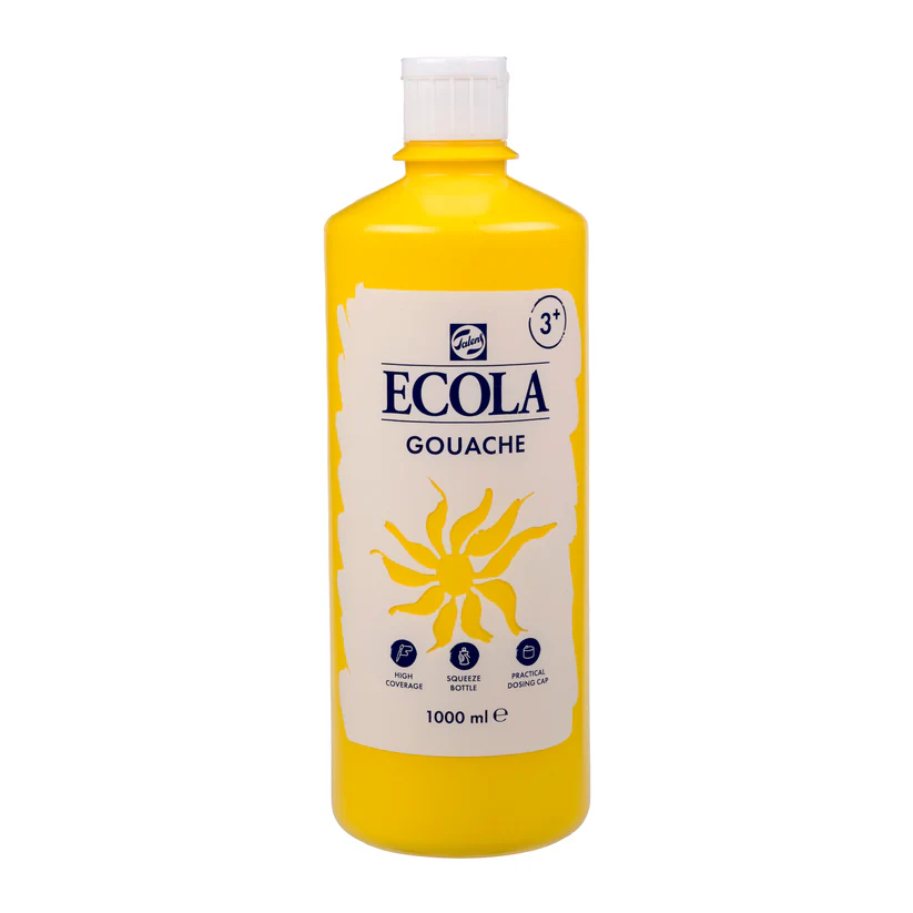 GOUACHE ECOLA JAUNE 200, 1L