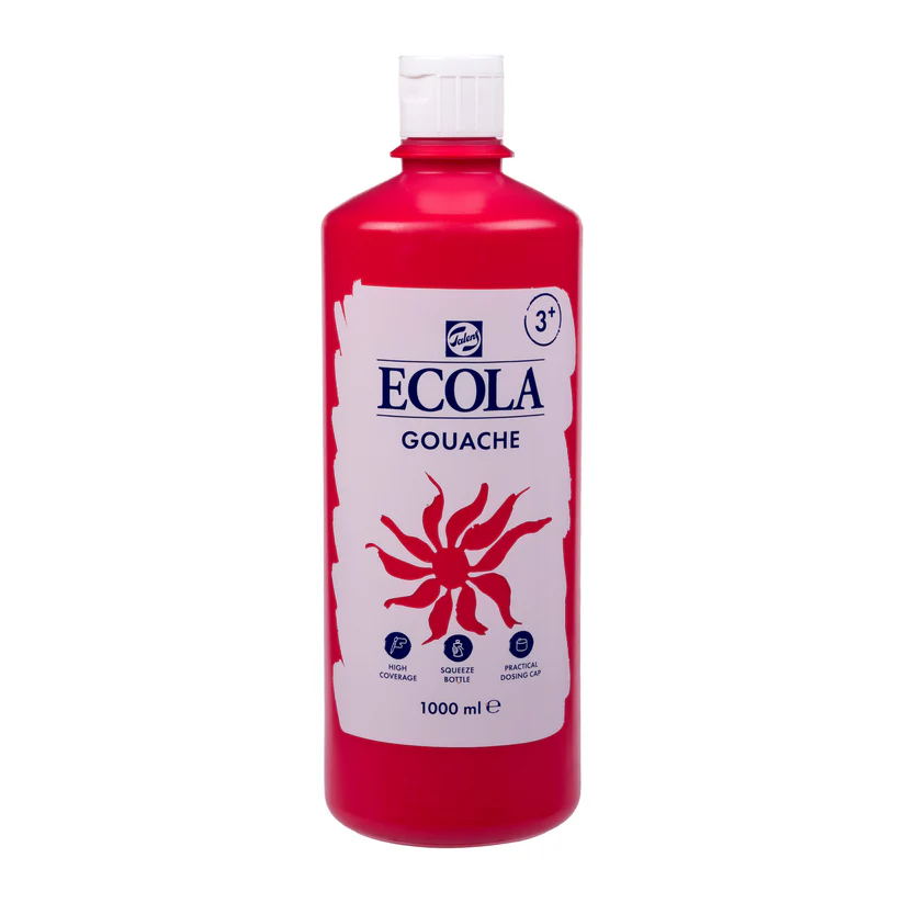 GOUACHE ECOLA ÉCARLATE 334, 1L