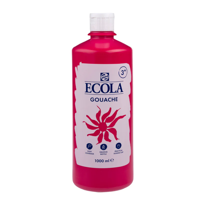 GOUACHE ECOLA CARMIN 318, 1L
