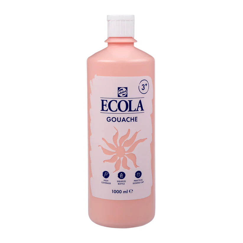 GOUACHE ECOLA BEIGE ROSE 374, 1L