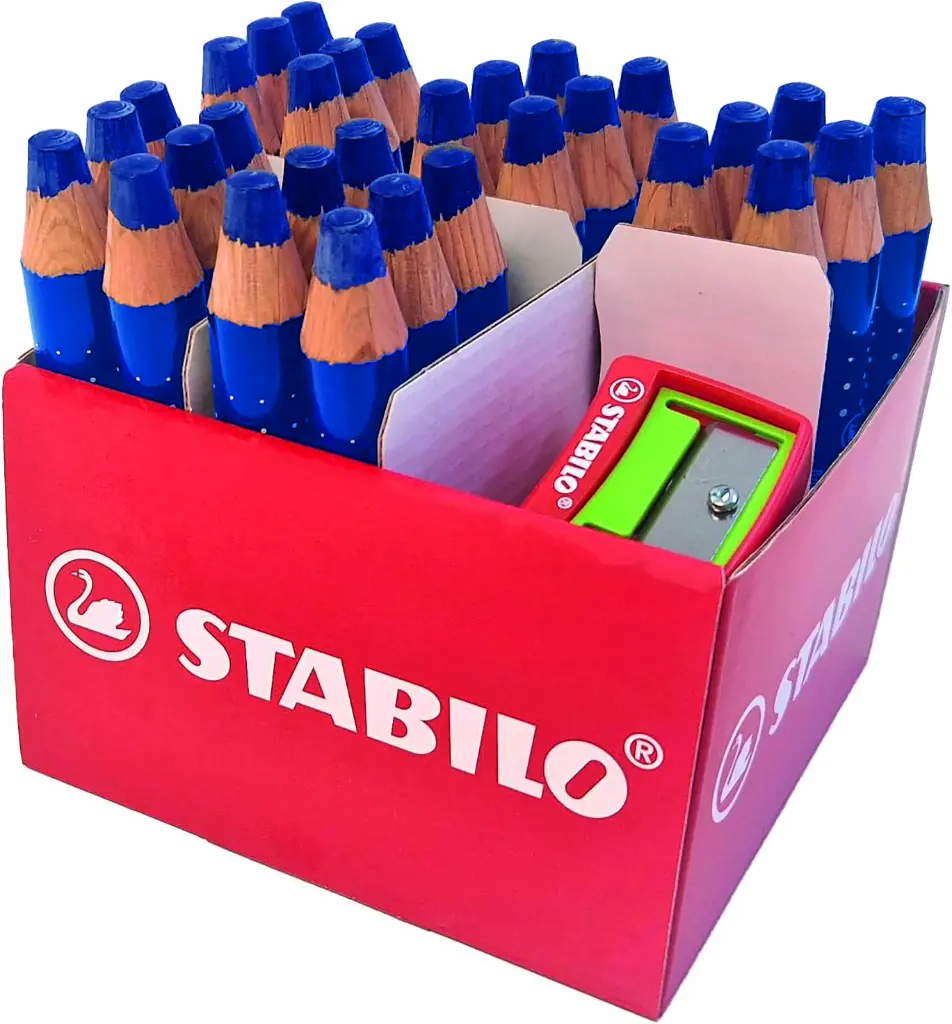 STABILO MARKdry BLEU, LE COFFRET DE 30