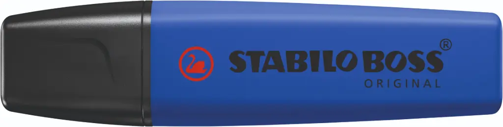 STABILO BOSS ORIGINAL BLEU wildflower, PIÈCE