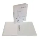 CLASSEURS PANORAMA TRANSPARENT BLANC A4 2A, LA PIÈCE