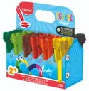 CRAYONS DE COULEUR INFINITY KIDY, PRÉSENTOIR DE 72