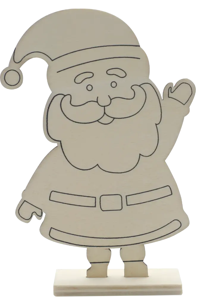 PÈRE-NOËL EN BOIS