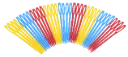 AIGUILLES EN PLASTIQUE 7CM/100
