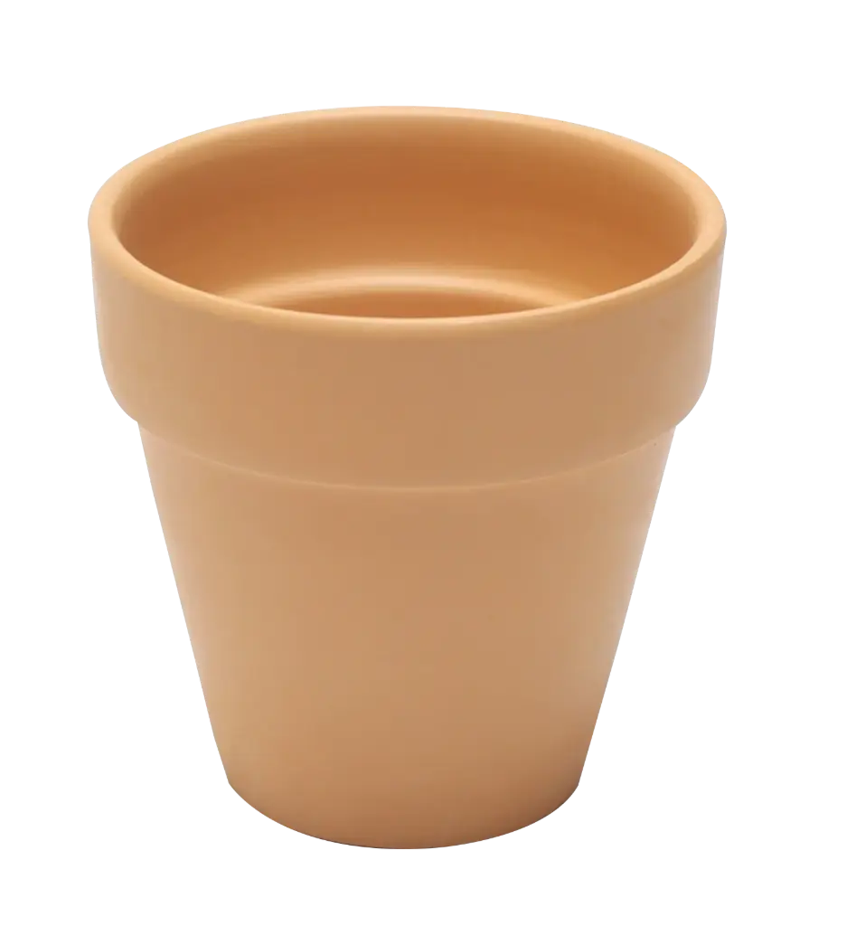 POTS EN TERRE CUITE 9CM, LOT DE 5