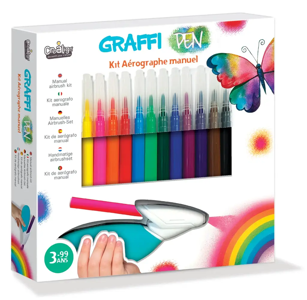 GRAFFI PEN KIT AÉROGRAPHE MANUEL