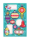 STICKERS 3D PÈRE NOËL