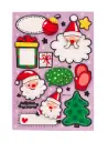 STICKERS 3D PÈRE NOËL