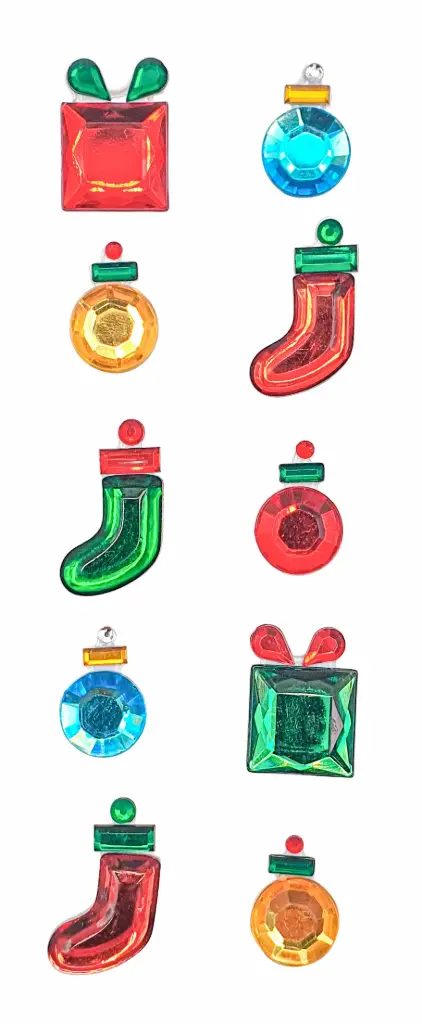 STRASS ÉPOXY 3D NOËL