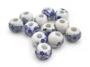 PERLES CÉRAMIQUE FLEURS ASIATIQUES