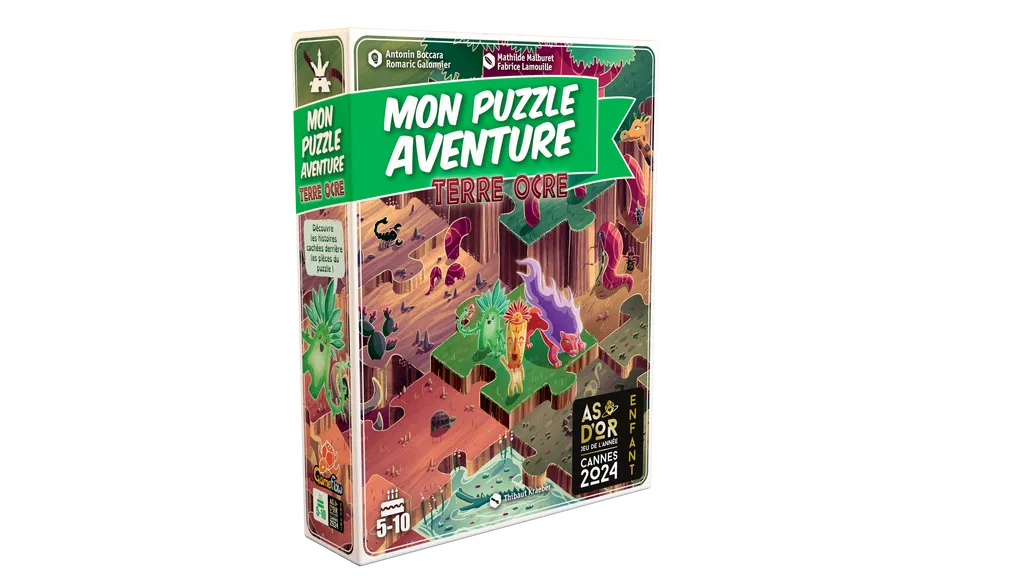 MON PUZZLE AVENTURE TERRE OCRE