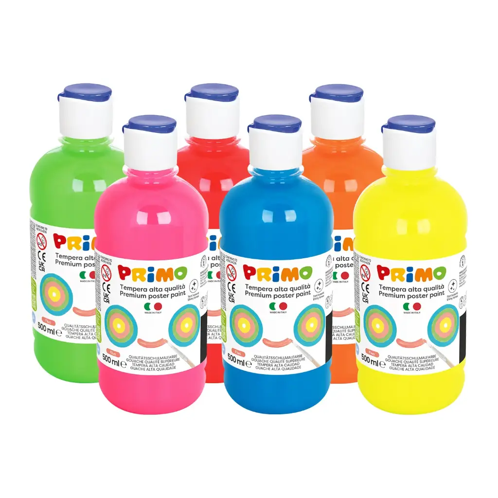 FLUORESCENT GOUACHE 300CC *BY COLOR