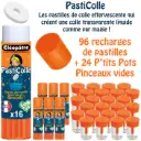 PASTICOLLE SCHOOLPACK DE 96 RECHARGES