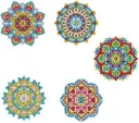 MANDALAS À DIAMANTER, LE SET