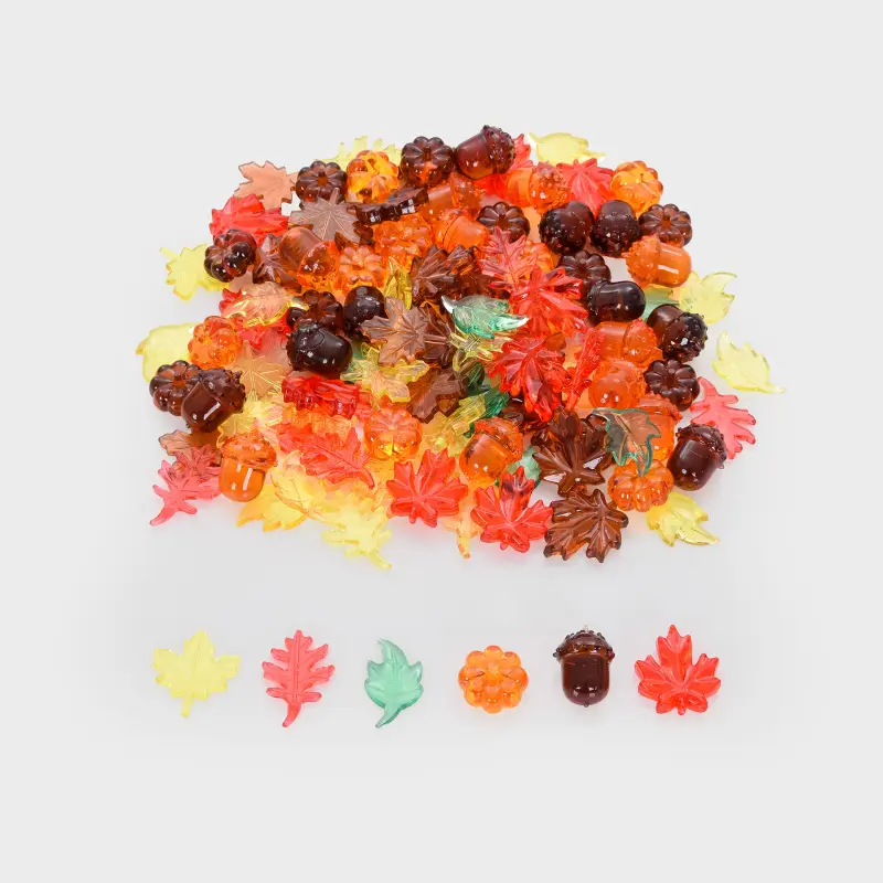 FEUILLES ET GRAINES TRANSLUCIDES