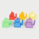 ENTONNOIRS TRANSLUCIDES, SET DE 6