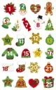 COOKY STICKERS CALENDRIER DE L'AVENT